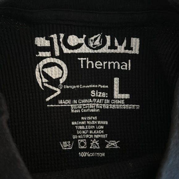 Volcom thermal long sleeve shirt - Picture 3 of 4